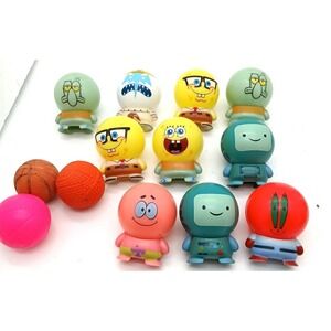 Spongebob SquarePants cupcake topper Patrick Star Bubble Heads Football Toys
